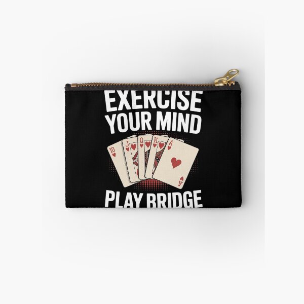 Item preview, Exercise Your Mind Play Bridge - Bridge Player Card Game designed and sold by KingsLife1994.