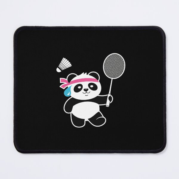 Item preview, Exhausted badminton panda designed and sold by KingsLife1994.