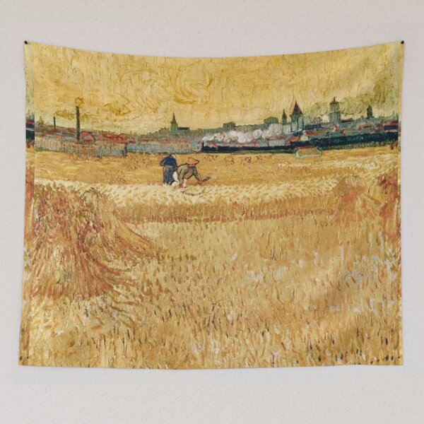 Item preview, Wheatfield in Arles designed and sold by SharonTheFirst.