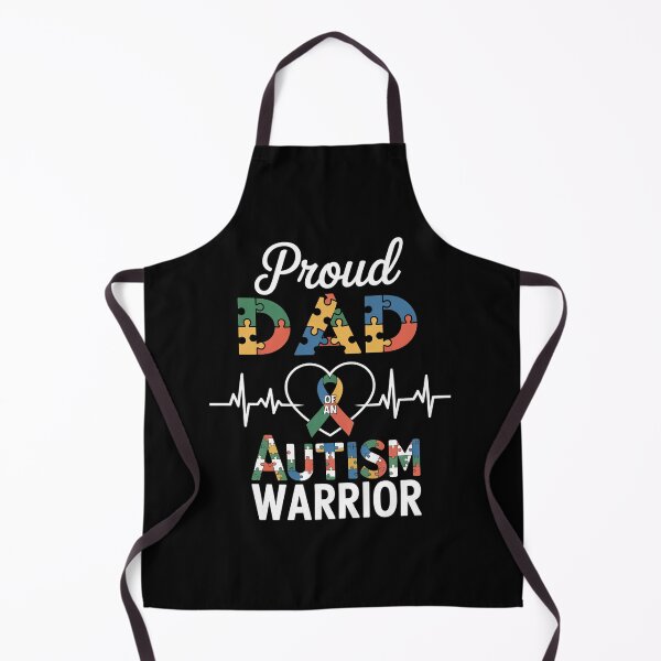Item preview, Proud Autism Dad Autism Awareness Warrior Matching Family designed and sold by AnixieArtFun.
