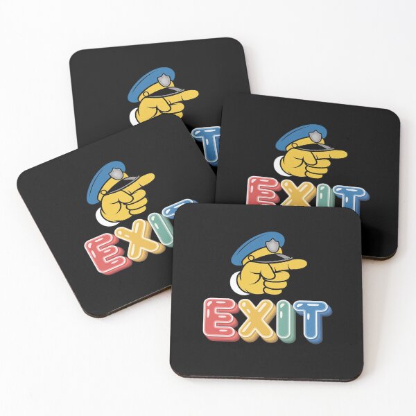Item preview, EXIT. Abstract Humour. Leave designed and sold by KingsLife1994.
