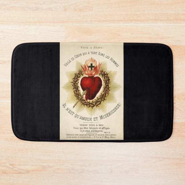 Item preview, Most Sacred Heart of Jesus — French Vintage Holy Card designed and sold by urlobabtt46.