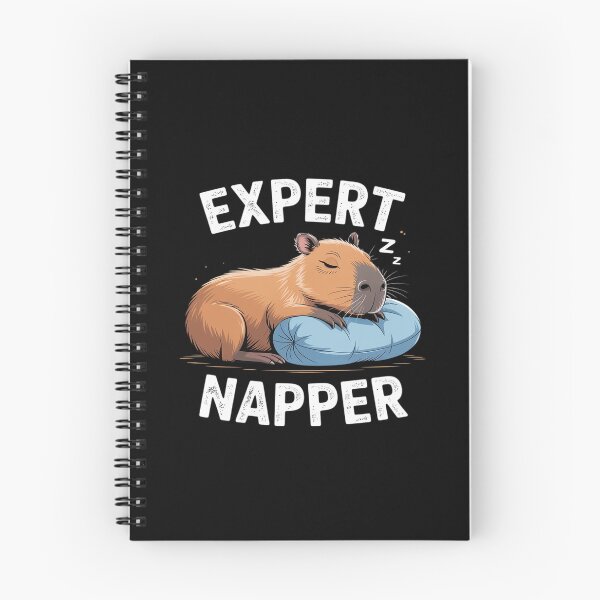 Item preview, Expert Napper Capybara Cute Sleeping Capybara Lover designed and sold by KingsLife1994.