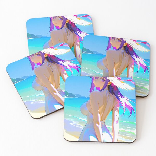 Item preview, Sakura Matou Fate Stay Night Anime Girl Seaside Glow Summer Charm designed and sold by thedarvills.