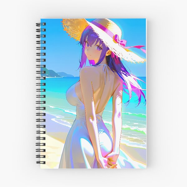 Item preview, Sakura Matou Fate Stay Night Anime Girl Seaside Glow Summer Charm designed and sold by thedarvills.