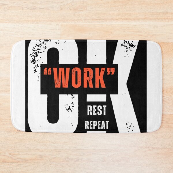 Item preview, Work,Rest , Repeat designed and sold by Ladda Co..
