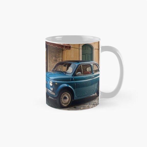 Item preview, Blue Breeze, Retro Fiat 500 in  the Heart of Italy designed and sold by BlareBlare.
