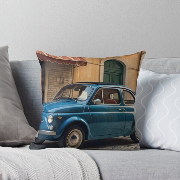 Item preview, Blue Breeze, Retro Fiat 500 in  the Heart of Italy designed and sold by BlareBlare.