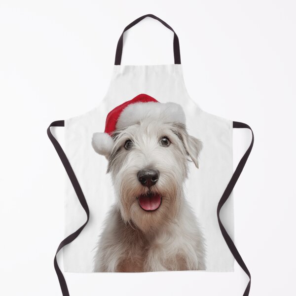 Item preview, Cute Sealyham Terrier Christmas Art — Sealyham Terrier Wearing Santa Hat designed and sold by LazyOwlStore.