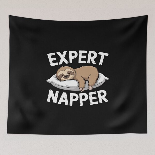 Item preview, Expert Napper Sloth Cute Sleeping Sloth Lover designed and sold by KingsLife1994.