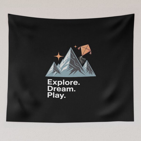 Item preview, Explore. Dream. Play. Travel Quote designed and sold by KingsLife1994.