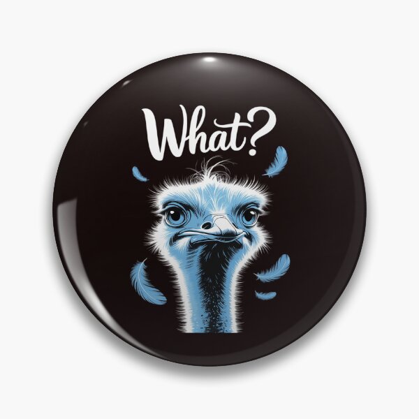 Item preview, Expressive Emu Face Virginia Wright designed and sold by KingsLife1994.