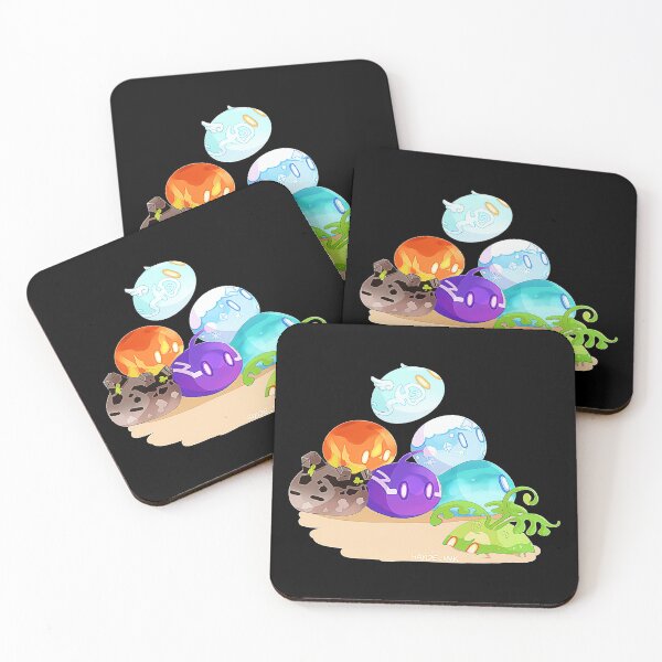 Item preview, Genshin Slimes designed and sold by arvingayen.