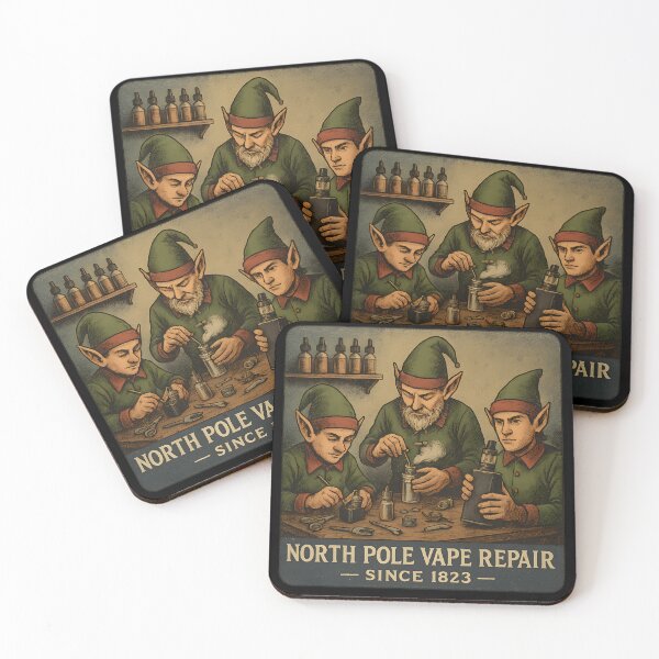Item preview, North Pole Vape Repair – Eleven Drip Tip Service Since 1823 designed and sold by House of Taste Vape Designs.