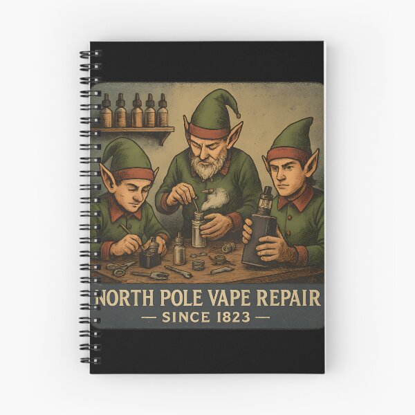 Item preview, North Pole Vape Repair – Eleven Drip Tip Service Since 1823 designed and sold by House of Taste Vape Designs.