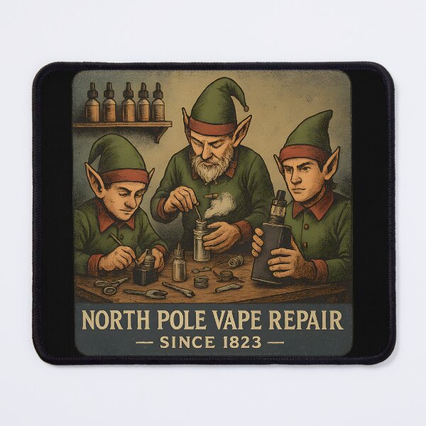 Item preview, North Pole Vape Repair – Eleven Drip Tip Service Since 1823 designed and sold by House of Taste Vape Designs.