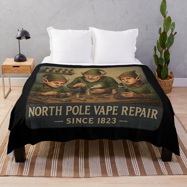 Item preview, North Pole Vape Repair – Eleven Drip Tip Service Since 1823 designed and sold by House of Taste Vape Designs.