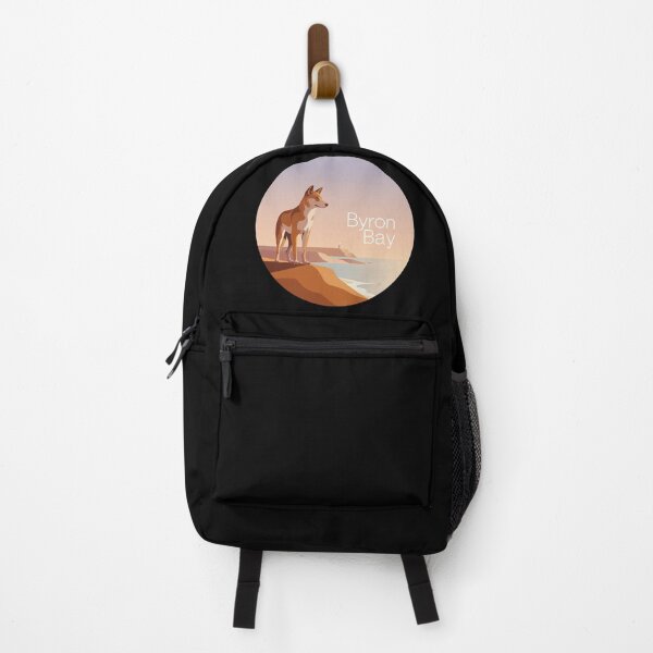 Item preview, Byron Bay Sunset Dingo – Minimal Coastal Art designed and sold by CircinusStore.