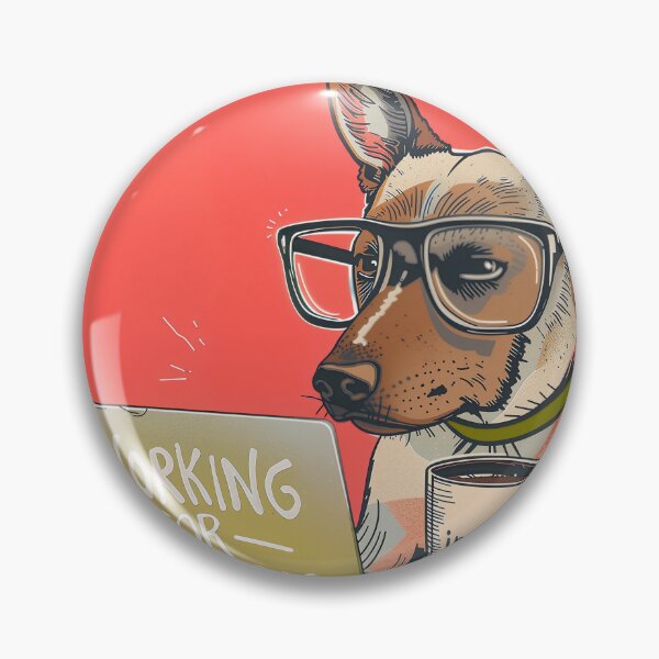 Item preview, OFFICE-DOG-WORKING-FOR-FREEDOM designed and sold by Kalossa-JR.