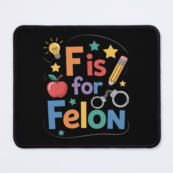 Item preview, F is for Felon Funny Anti-Trump Conviction designed and sold by KingsLife1994.