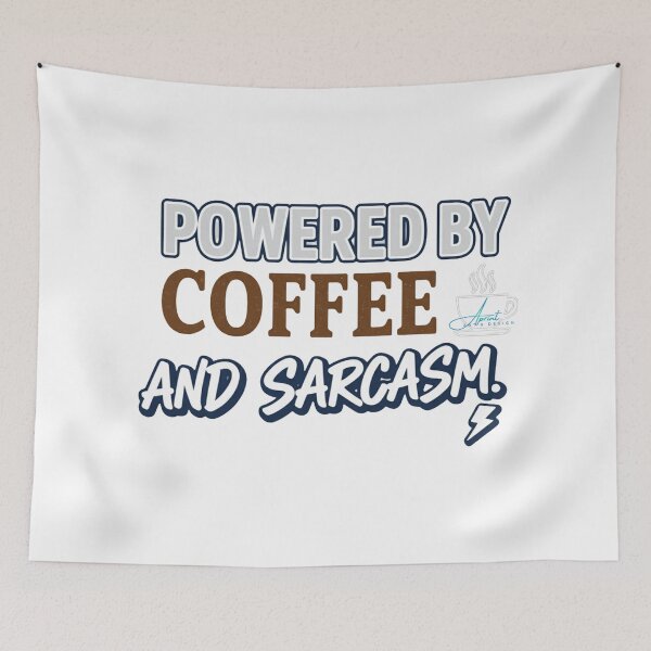 Item preview, Coffee and Sarcasm designed and sold by AlphaPrint2410.