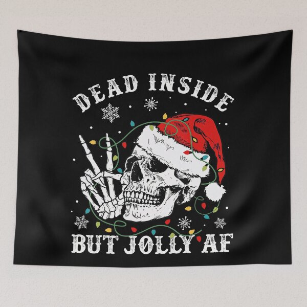 Item preview, Essential Classic Dead But Christmas Inside Af Jolly Retro Vintage designed and sold by SmithWSTaRR.