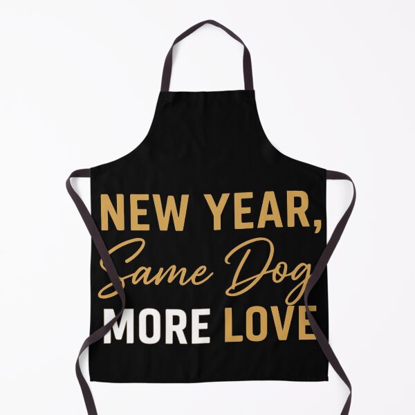 Item preview, New Year Same Dog More Love – Funny Dog Lover New Year Quote Typography designed and sold by fawzimorsy.