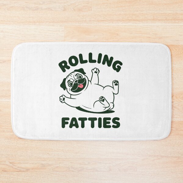 Item preview, Pug Rolling Fatties Dog  designed and sold by AnixieArtFun.