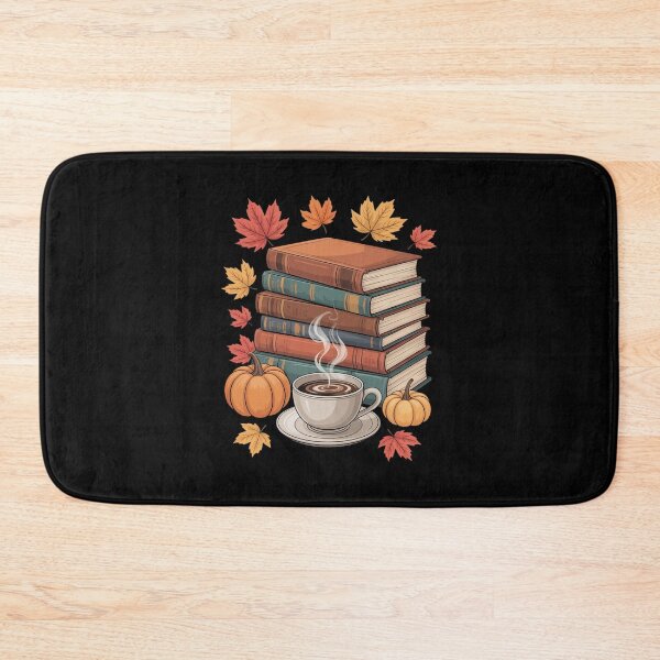 Item preview, Books Tea Lovers Fall Autumn Leaves and Pumpkins  designed and sold by GGrizeldaRivas.