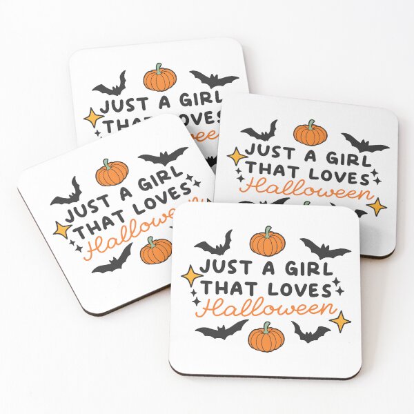 Item preview, Just a Girl That Loves Halloween designed and sold by stephenflashart.