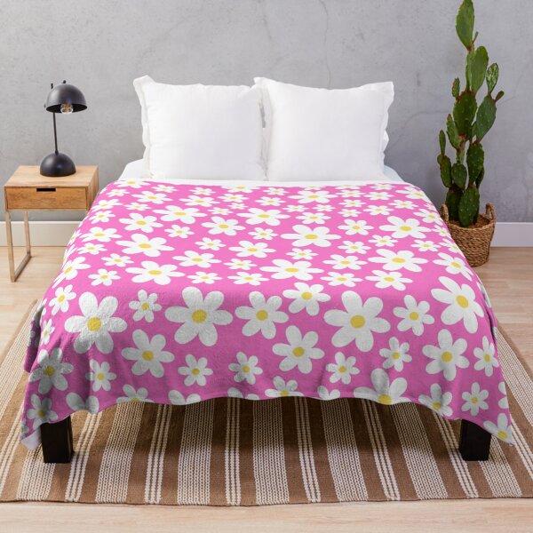 Item preview, Songs of flowers on a pink canvas  designed and sold by MayaMaliStudio.
