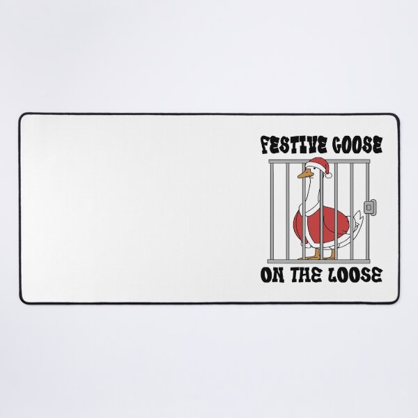 Item preview, Quote On Goose Xmas Loose Festive Goose Funny The Silly designed and sold by Rackaam777Art.