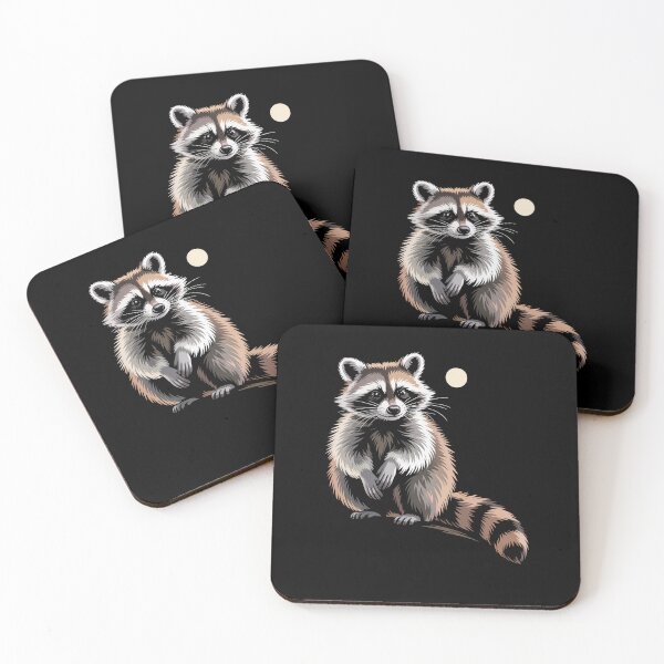 Item preview, Raccoon  designed and sold by AnixieArtFun.