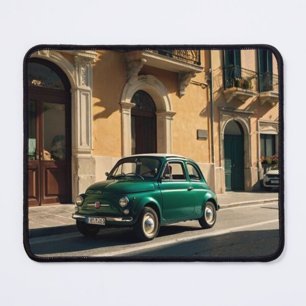 Item preview, Green Harmony, Vintage Fiat 500 by the Italian Street designed and sold by BlareBlare.