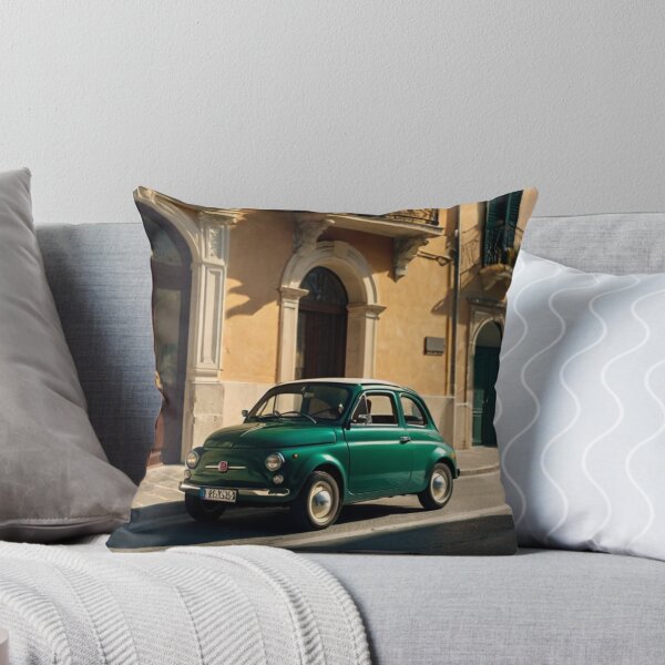 Item preview, Green Harmony, Vintage Fiat 500 by the Italian Street designed and sold by BlareBlare.