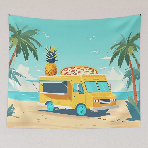 Item preview, Aloha Slice designed and sold by ONYX Pixee.