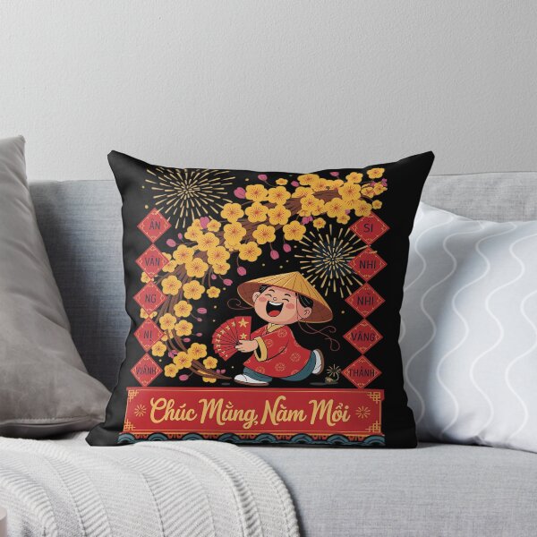 Item preview, Chuc Mung Nam Moi Happy New Year 2026 Vietnamese Boy  designed and sold by GGrizeldaRivas.