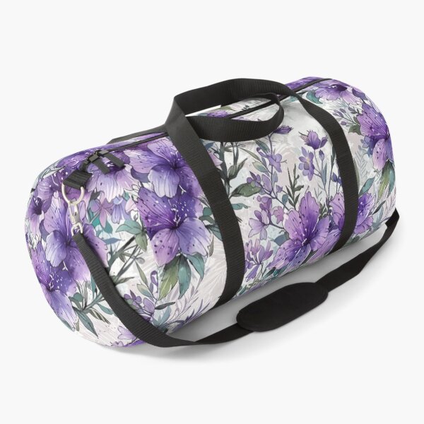 Item preview, Purple Floral Watercolor Pattern designed and sold by CoolPixels.