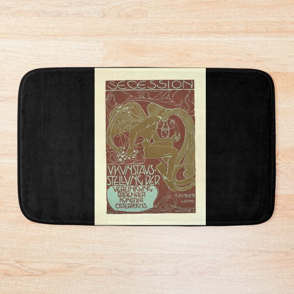 Item preview, Art Nouveau Poster | Vienna Secession Exhibition | Mythical Creature & Flowing Lines | 1890s to 1900s Artistic Revival designed and sold by artofuniverse.
