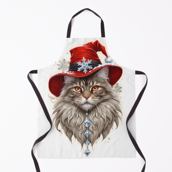 Item preview, The Winter Wizard Cat 冬の魔術師猫 designed and sold by CamillaCreation.
