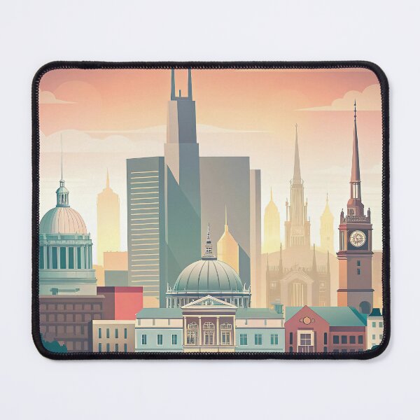Item preview,  Minimalist skyline of Dublin designed and sold by paulrommer.