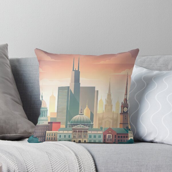 Item preview,  Minimalist skyline of Dublin designed and sold by paulrommer.