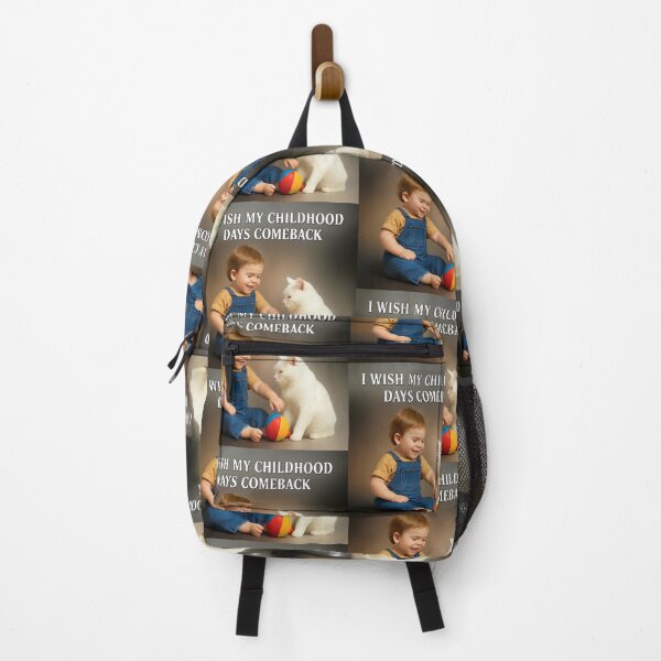 Item preview, I Wish My childhood Days come back Vintage,inspirational,motivational design designed and sold by DroolWorthyUS.