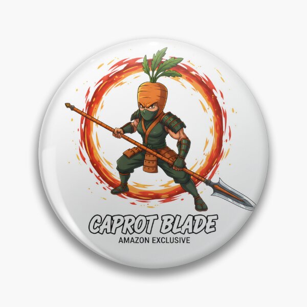 Item preview, Caprot Blade Ninja Assassin – Carotte Warrior with Naginata designed and sold by YASS@.