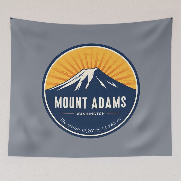 Item preview, Mount Adams Washington designed and sold by GoodOldVintage.