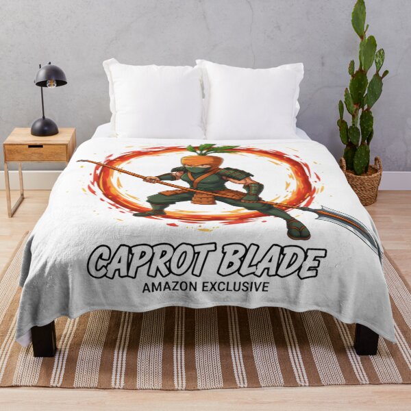 Item preview, Caprot Blade Ninja Assassin – Carotte Warrior with Naginata designed and sold by YASS@.