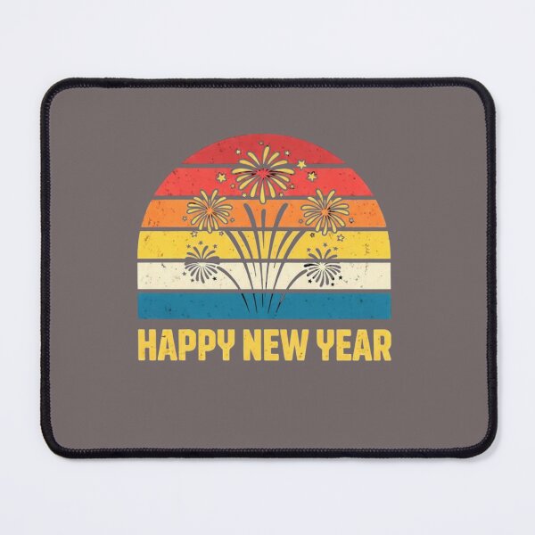 Item preview, Happy New Year Distressed Art designed and sold by InkWeaveShop.
