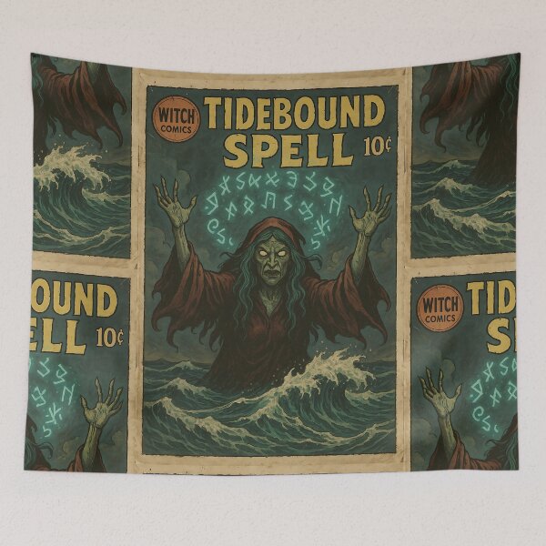 Item preview, Sea Witchery: Tidebound Spell designed and sold by bapupa.