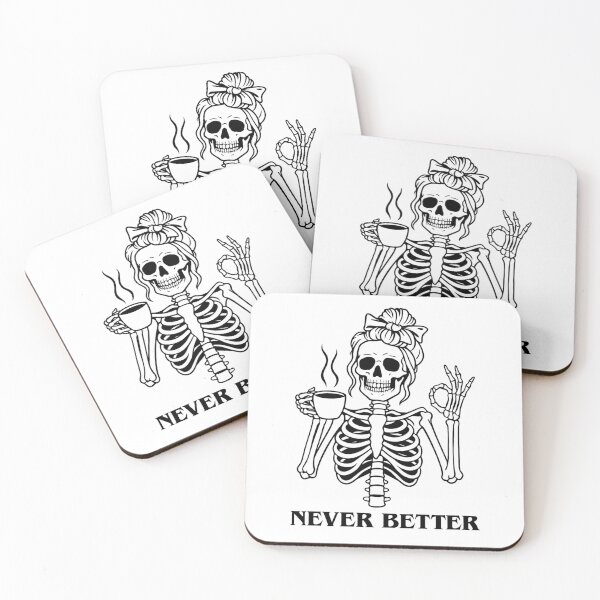 Item preview, Never Better Skeleton designed and sold by stephenflashart.