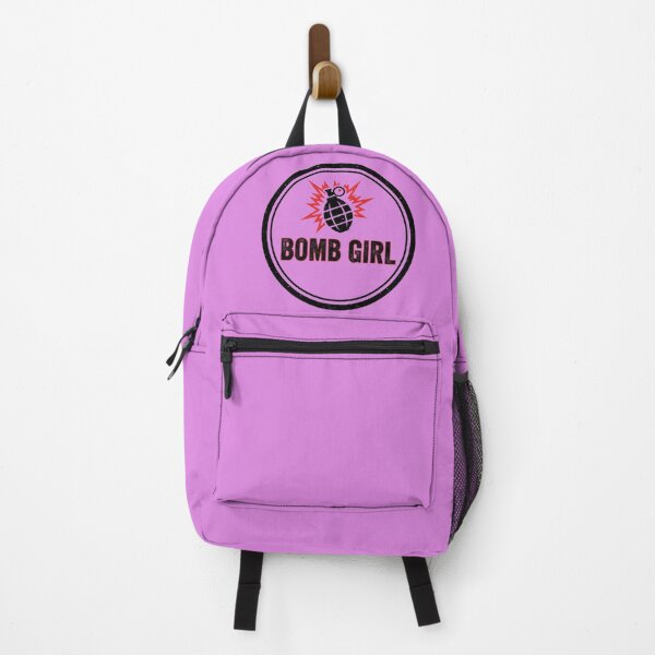 Item preview, BOMB GIRL Logo Reze Red Black designed and sold by Amelia Design.